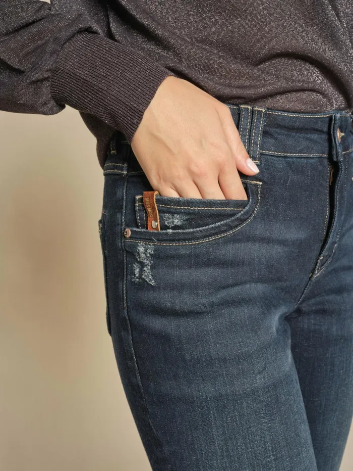 Women Jeans MOS MOSH MMCarla Naomi Rio Jeans Dark Blue