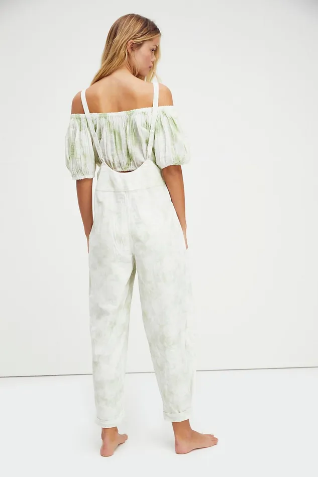 Women Jumpsuits Free People Stroll In Kyoto Set Succulent