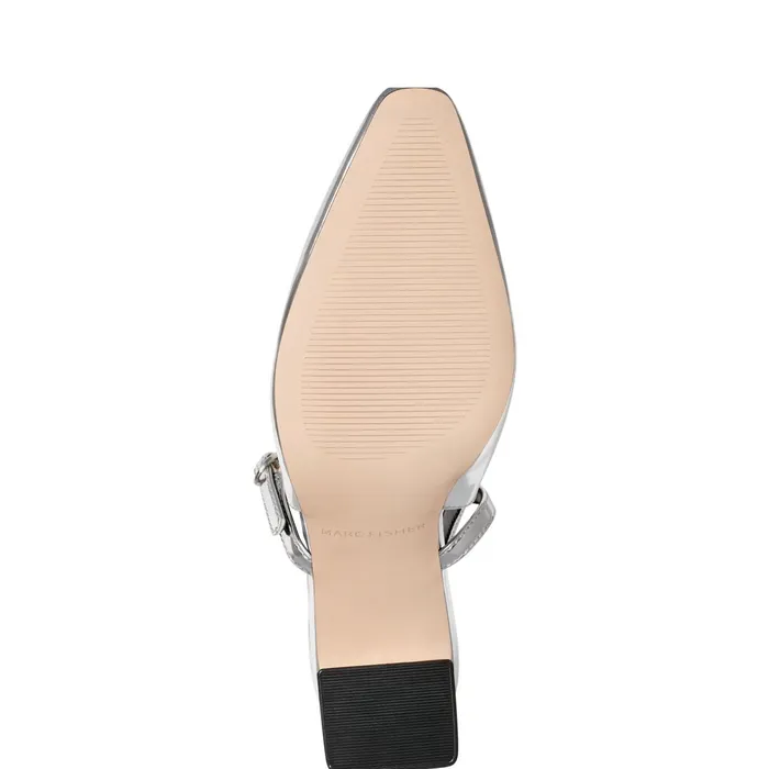 Women Lanai Slingback Pump Silver Marc Fisher Heels and Pumps