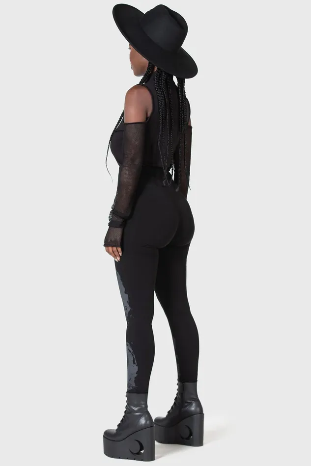 Women Leggings Killstar Candelabrum Leggings