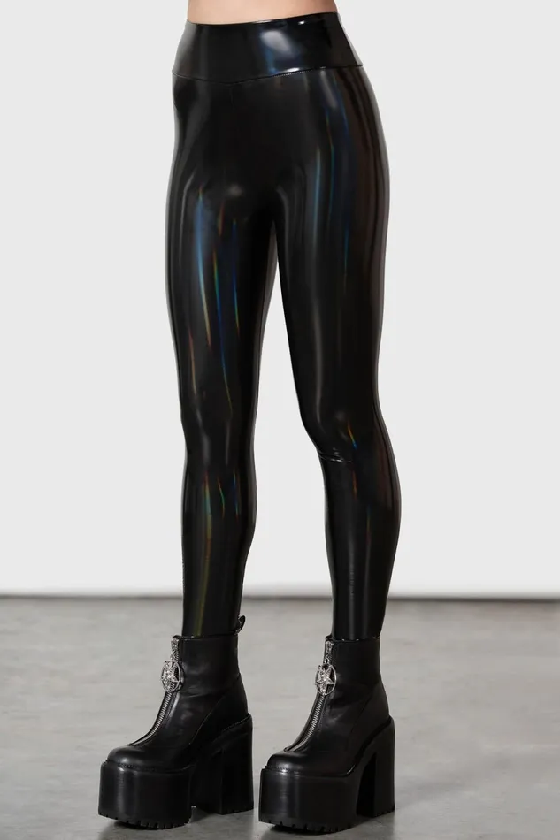 Women Leggings Killstar Darkwaves and Raves Leggings