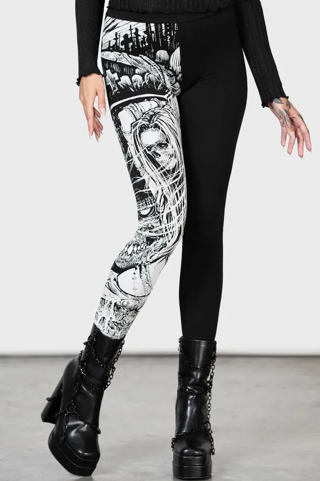 Women Leggings Killstar Horned God Leggings