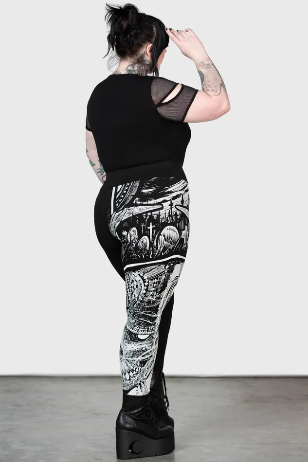 Women Leggings Killstar Horned God Leggings