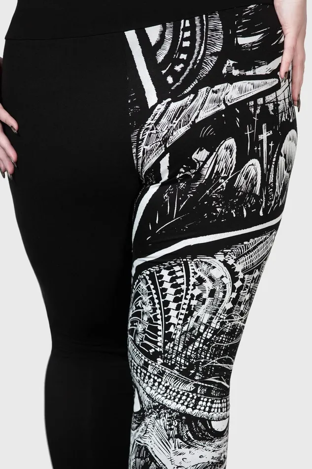 Women Leggings Killstar Horned God Leggings