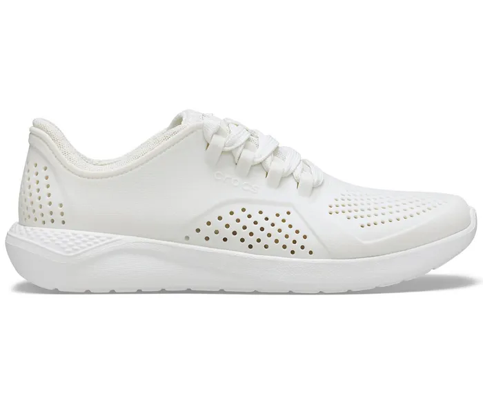 Women LiteRide Pacer Almost White Crocs Sneakers