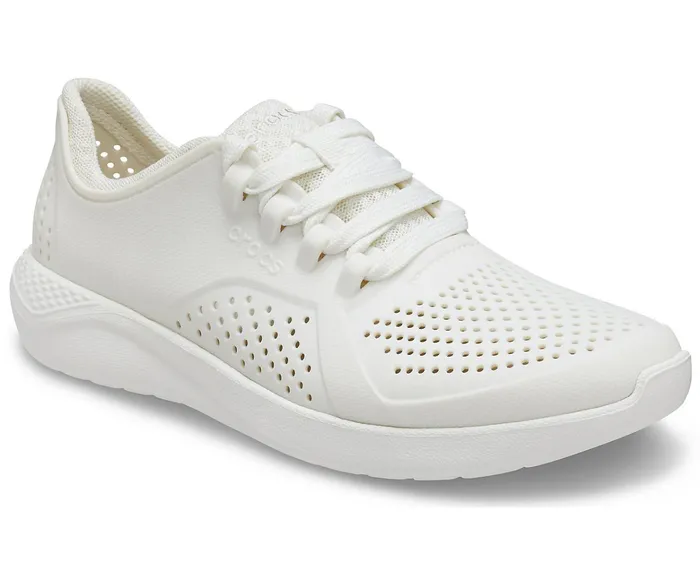 Women LiteRide Pacer Almost White Crocs Sneakers