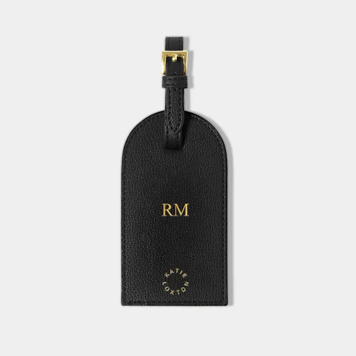 Women Luggage Tags Katie Loxton Sentiment Luggage Tag 8211 Explore Dream Discover 8211 Black