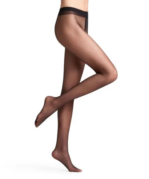 Women Lunelle 8 DEN Women Tights Black FALKE Tights and Leggings