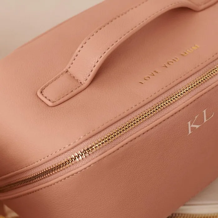Women Makeup and Wash Bags Katie Loxton Love You Mum039 Makeup And Wash Bag 8211 Peony Blush