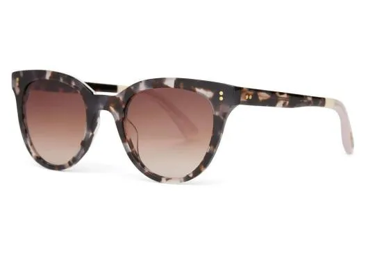 Women Marlowe Vintage Tortoisebrown Gradient TOMS Sunglasses