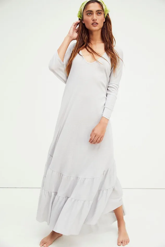 Women Maxi Dresses Free People Sun Seeker Maxi Dress Marble