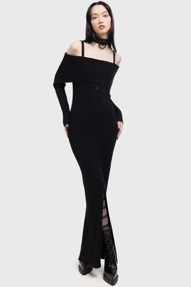 Women Maxi Killstar Shadow Empress Dress