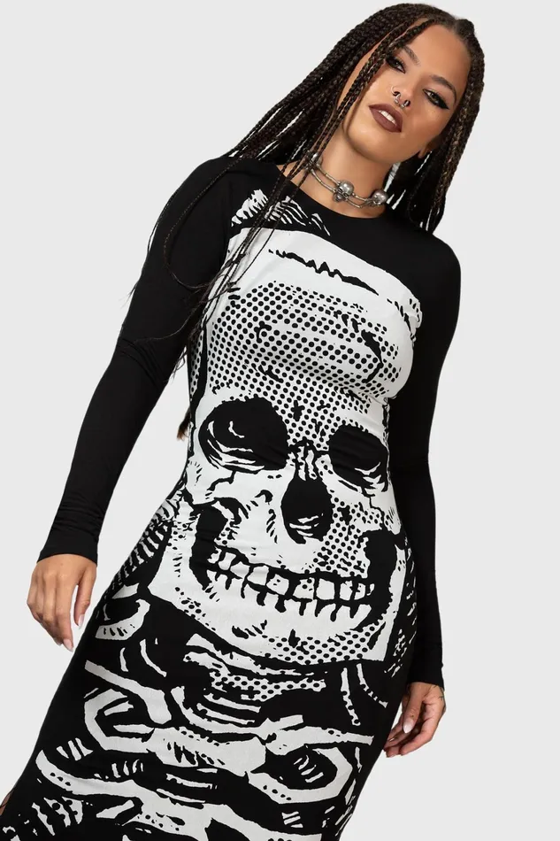 Women Maxi Killstar Spine Chilling Maxi Dress
