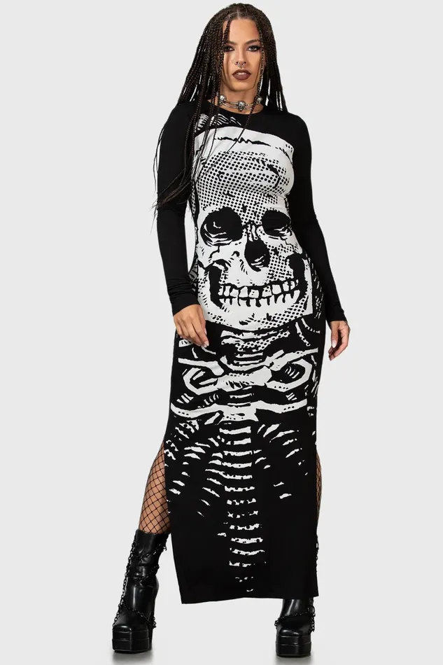 Women Maxi Killstar Spine Chilling Maxi Dress