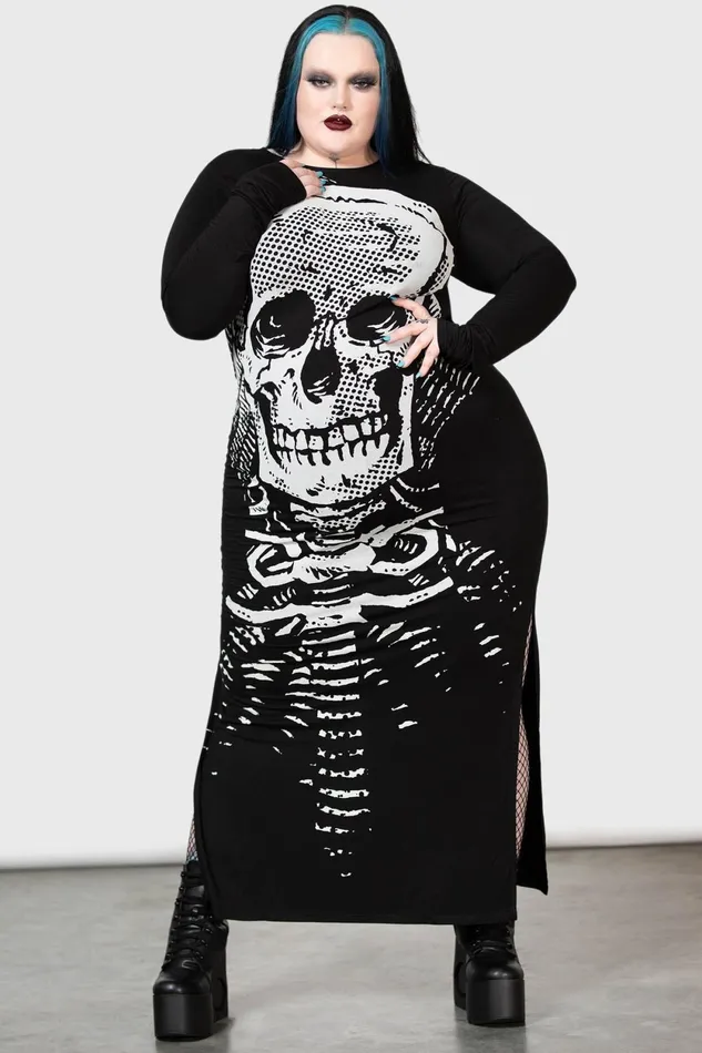 Women Maxi Killstar Spine Chilling Maxi Dress
