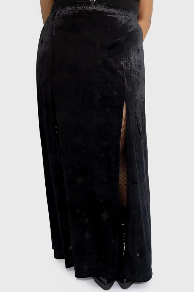 Women Maxi Skirts Killstar Coma Star Maxi Skirt