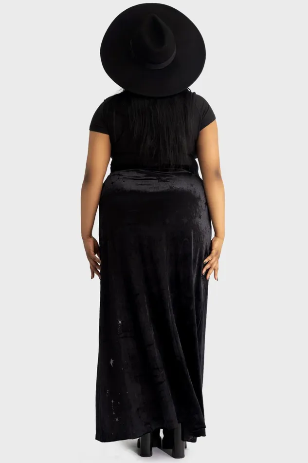 Women Maxi Skirts Killstar Coma Star Maxi Skirt