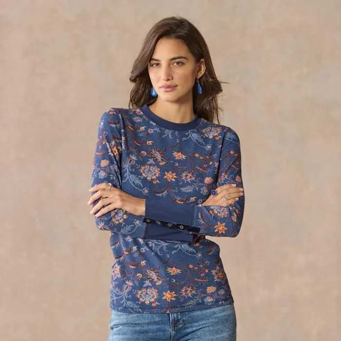 Women Meadowland Thermal Oceana Sundance Catalog Tops Women Meadowland Thermal Oceana Sundance Catalog Tops