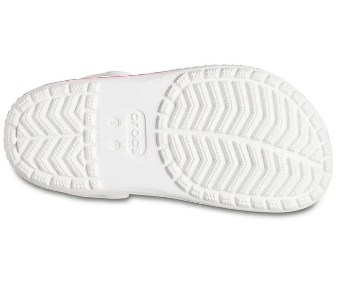 WomenMen Bayaband Logo Motion Clog White Crocs Clogs