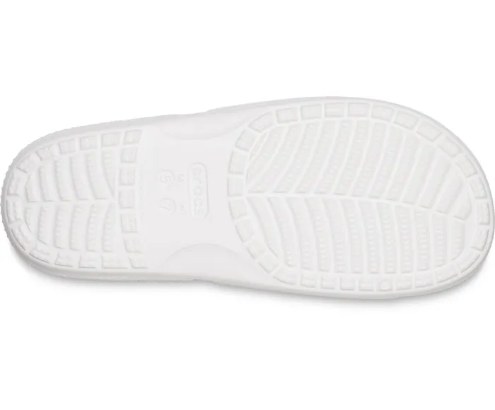 WomenMen Classic Crocs TieDye Graphic Slide White Multi Crocs Sandals