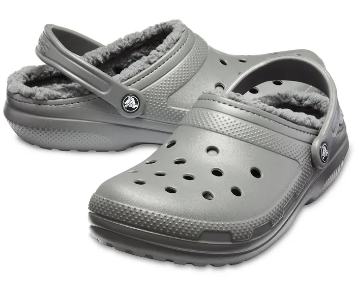 WomenMen Classic Lined Clog Slate Greysmoke Crocs Clogs