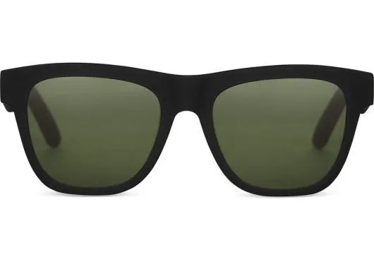 WomenMen Dalston Matte Black Polarizedglass Bottle Green TOMS Sunglasses