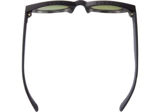 WomenMen Dalston Matte Black Polarizedglass Bottle Green TOMS Sunglasses