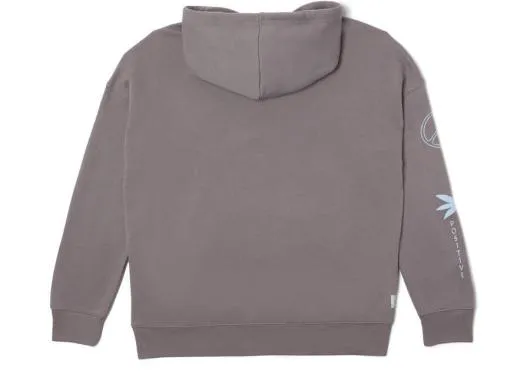 WomenMen Multi Graphic Fleece Hoodie Grey TOMS Sweatshirts