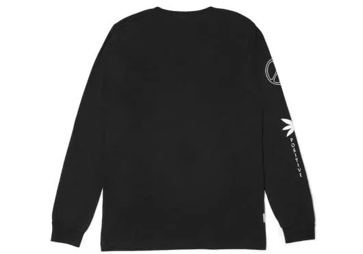 WomenMen Multi Graphic Long Sleeve Tee Black TOMS Sweatshirts