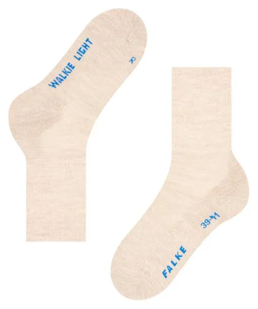WomenMen Walkie Light Unisex Socks Sand Mel FALKE Socks