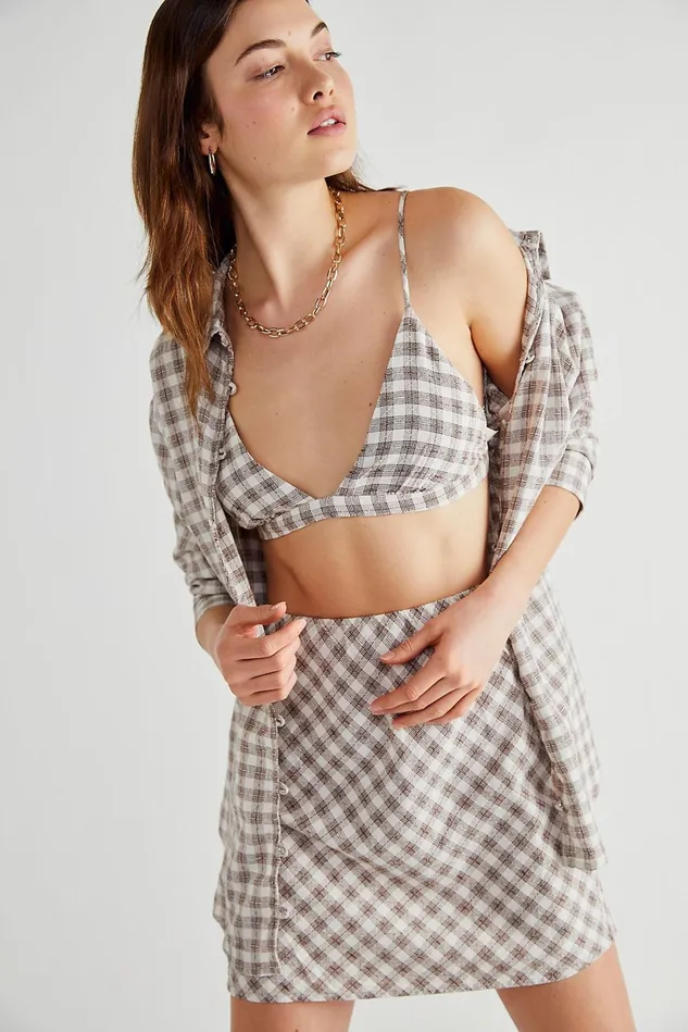 Women Mini Dresses Free People Three039s A Charm Set Natural Combo