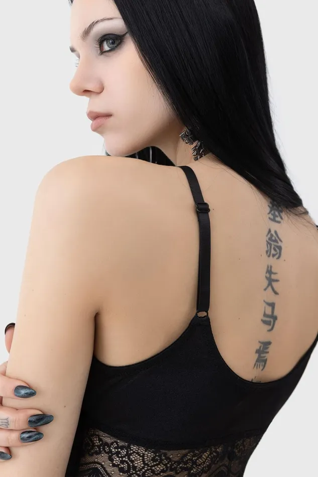 Women Mini Killstar Fiend Slip