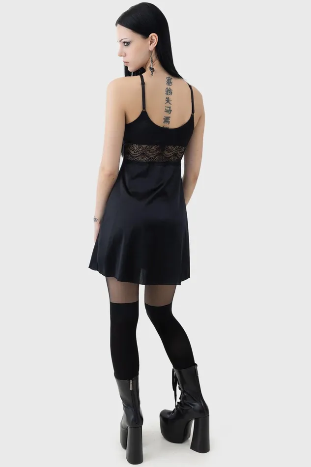 Women Mini Killstar Fiend Slip