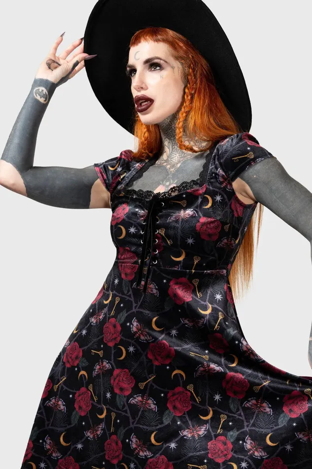 Women Mini Killstar Morgaine Dress