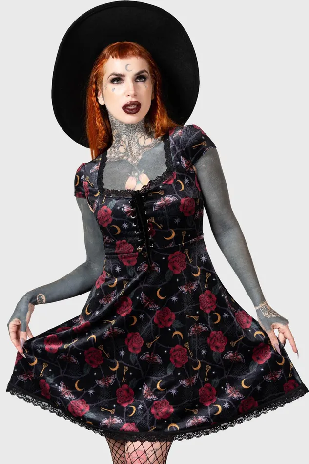 Women Mini Killstar Morgaine Dress