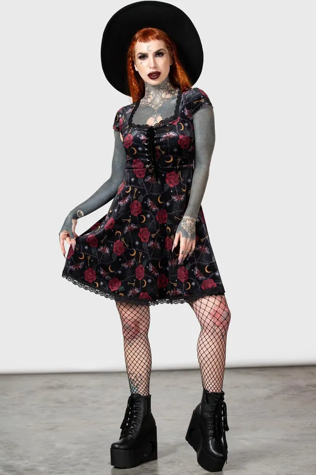 Women Mini Killstar Morgaine Dress