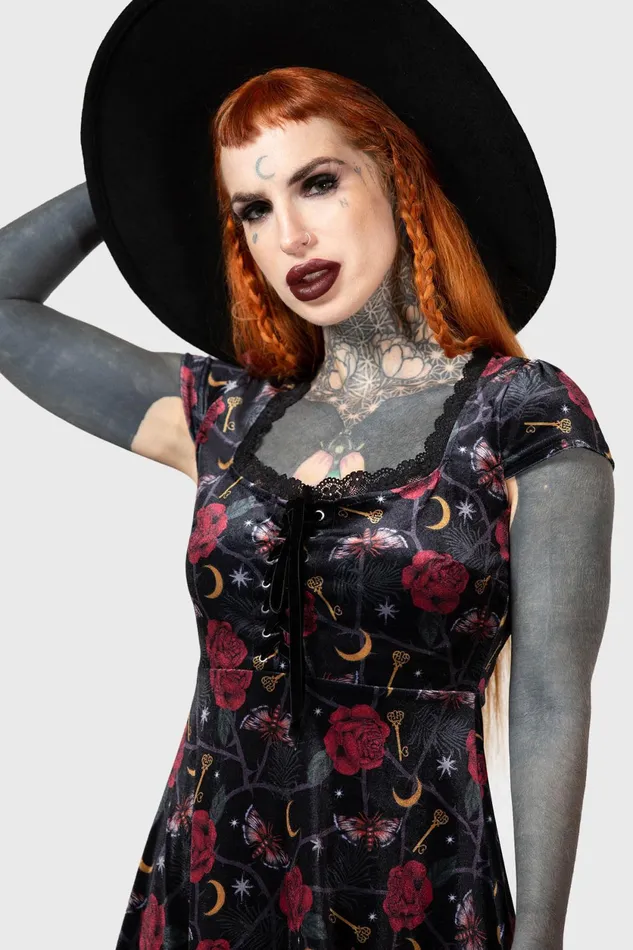 Women Mini Killstar Morgaine Dress
