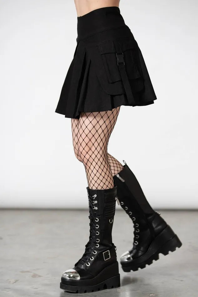 Women Mini Skirts Killstar Vanya Pleated Mini Skirt