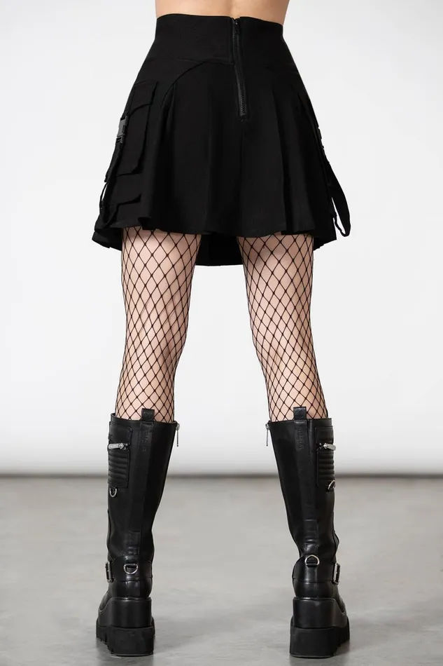 Women Mini Skirts Killstar Vanya Pleated Mini Skirt