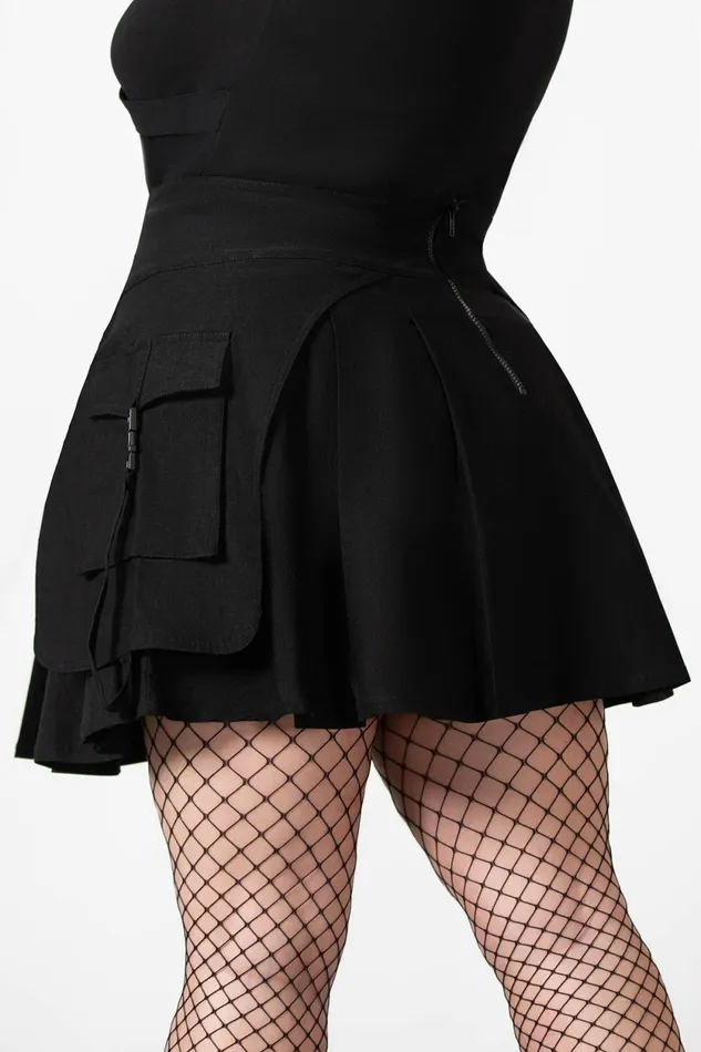 Women Mini Skirts Killstar Vanya Pleated Mini Skirt
