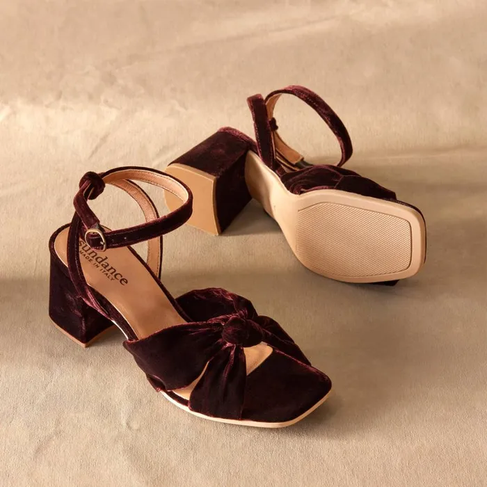 Women Natasha Velvet Heels Wine Sundance Catalog Sandals Women Natasha Velvet Heels Wine Sundance Catalog Sandals