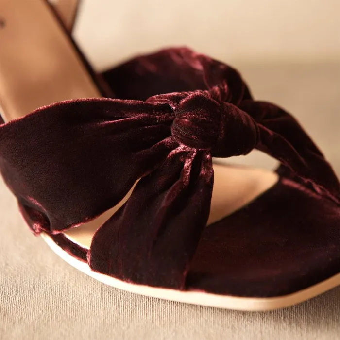 Women Natasha Velvet Heels Wine Sundance Catalog Sandals Women Natasha Velvet Heels Wine Sundance Catalog Sandals