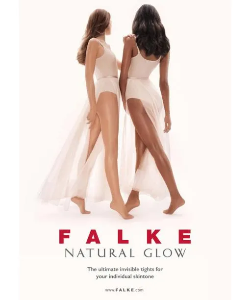 Women Natural Glow 6 DEN Women Tights Natural FALKE Tights and Leggings