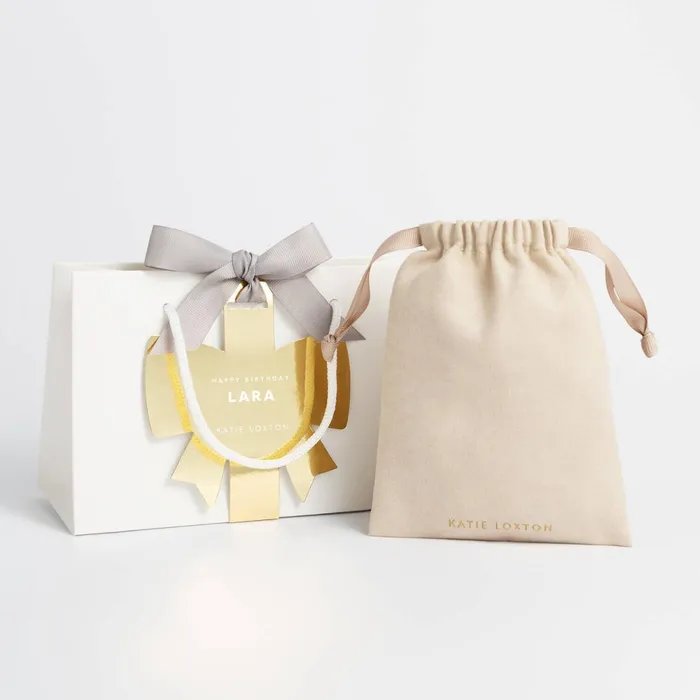 Women Necklaces Katie Loxton Better Together039 Waterproof Gold Charm Necklace