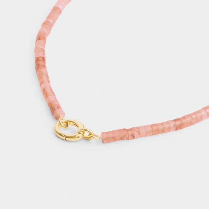 Women Necklaces Katie Loxton Sunset Glow Waterproof Gold Choker