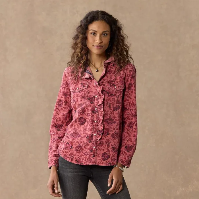 Women Ombeline Printed Shirt Petite Rose Sundance Catalog Petite Styles Women Ombeline Printed Shirt Petite Rose Sundance Catalog Petite Styles