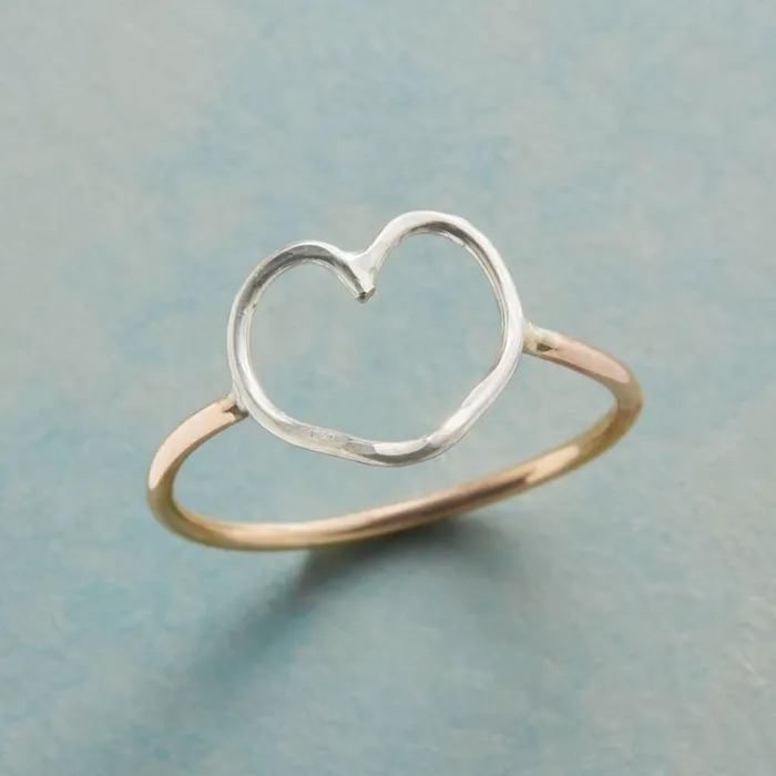 Women Open Heart Ring Sundance Catalog Rings