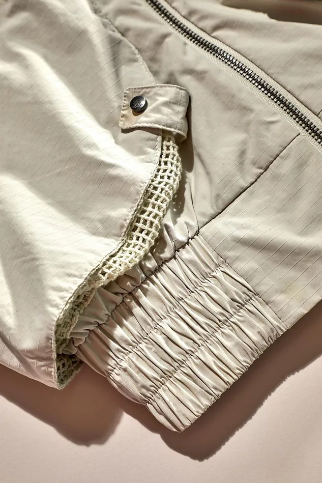 Women Outerwear Free People Off The Grid Vest Bone