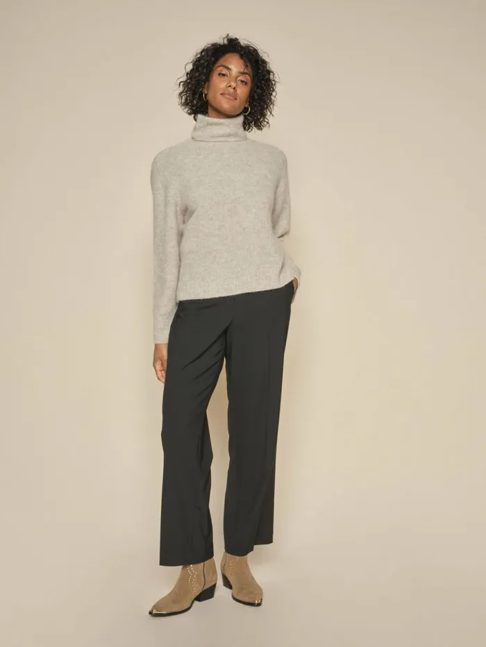 Women Pants MOS MOSH MMBai Piet Pant Black