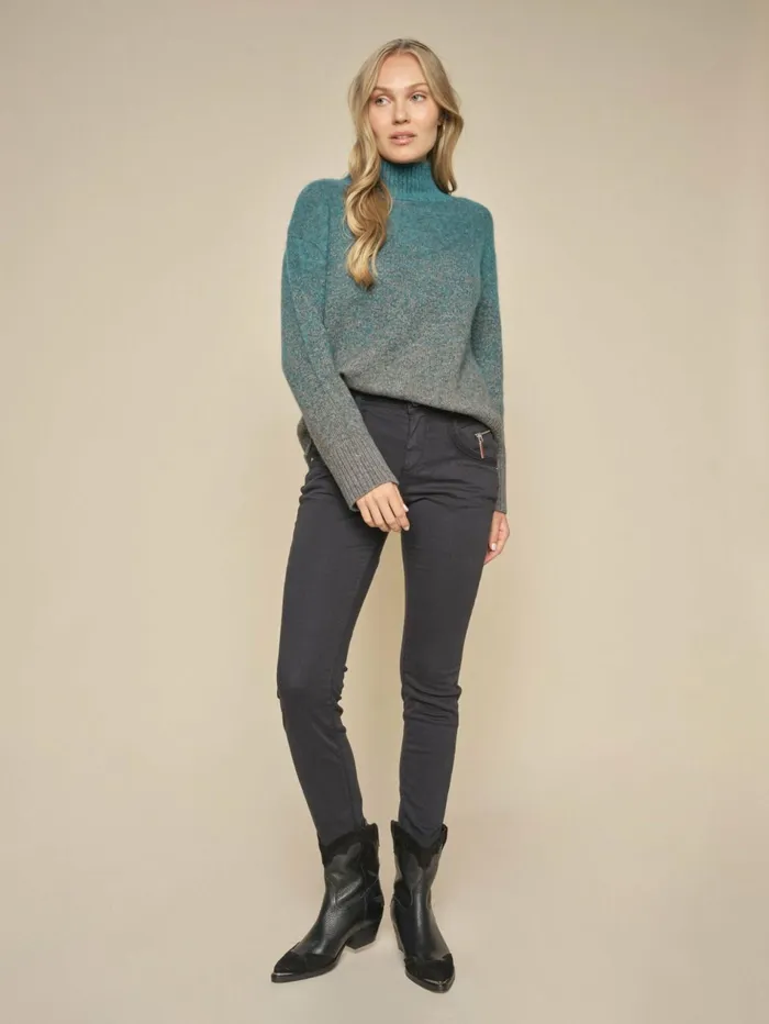 Women Pants MOS MOSH MMNelly Baucis Pant Salute Navy